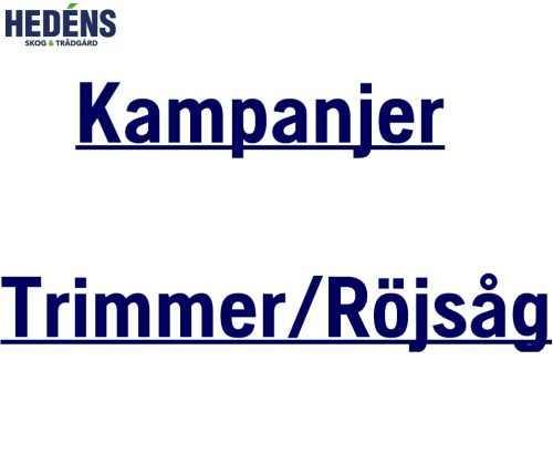 Kampanjer Trimmer/Röjsåg